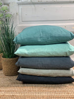 Linen pillow - Light Grey