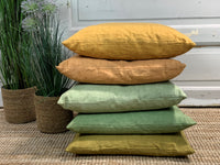Linen cushion cover - Honey