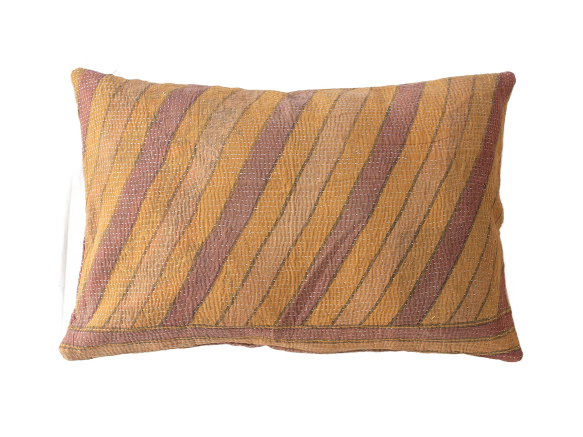 Sari pillowcase 60x40 cm in white with colorful dot/flower patterns in red, purple, green and blue - unique sari pillow with Indian boho vintage style (upcycled)