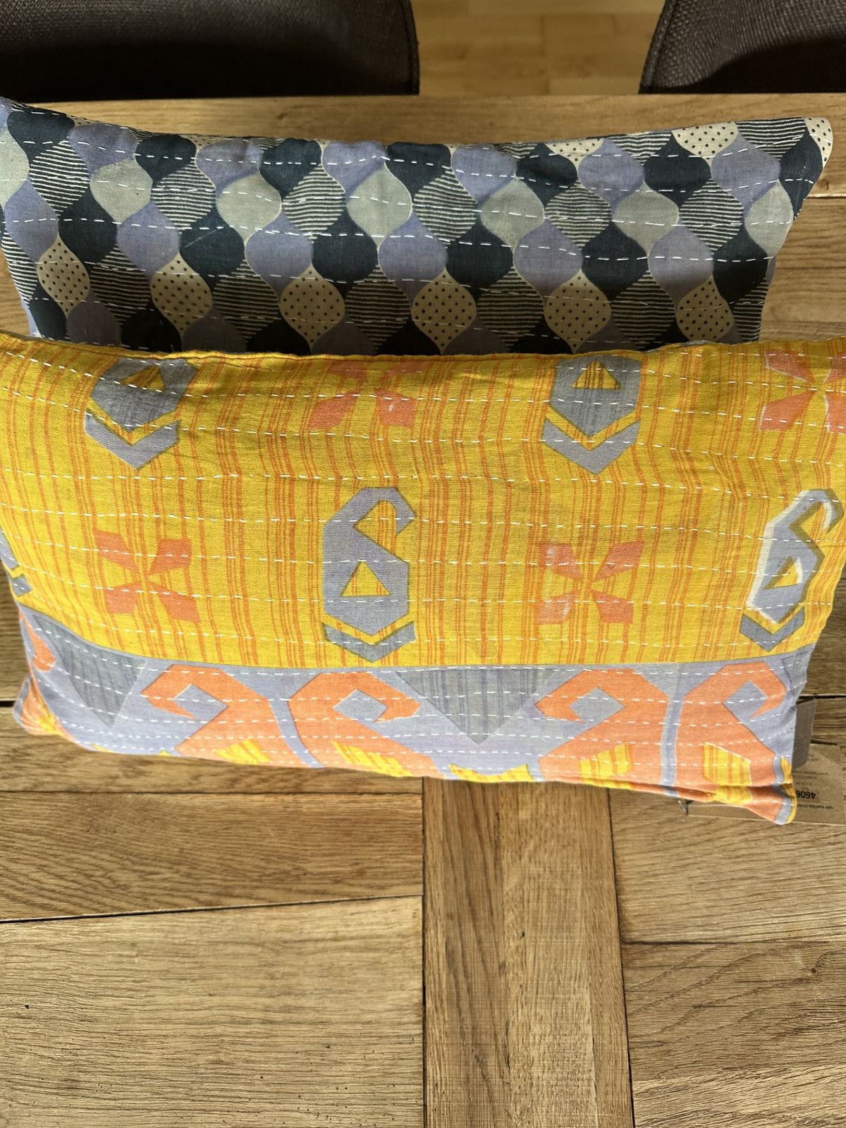 Kantha Duo 19 – 2 Sari pudebetræk 30×50 – Quote Copenhagen