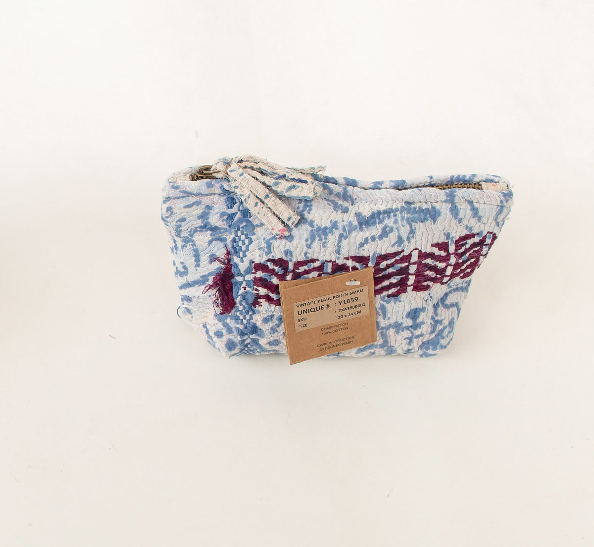 Vintage Pearl Pouch Small