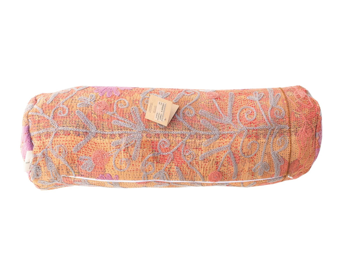 Suzani Bolster Cover Ø20x60