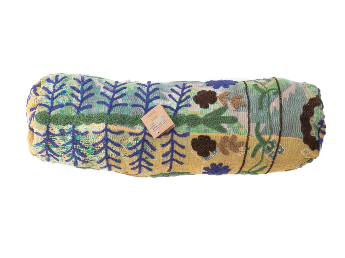 Suzani Bolster Cover Ø20x60