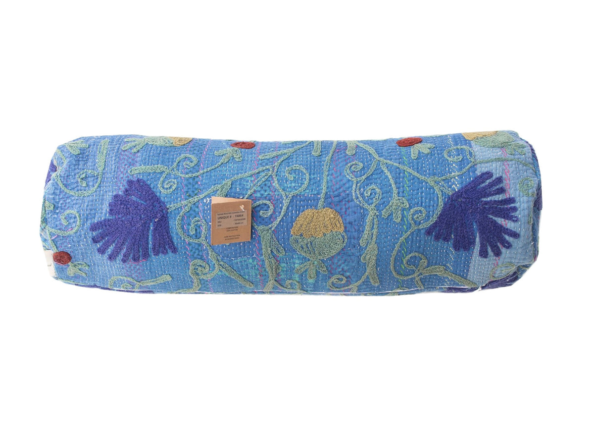 Suzani Bolster Cover Ø20x60