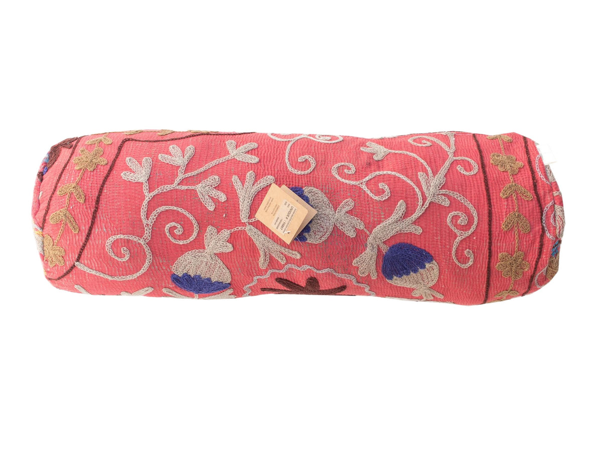 Suzani Bolster Cover Ø20x60